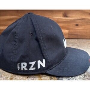 Nike Golf Men’s Hat Cap Strapback Hat RZN VRS Black Center Logo 638295-010